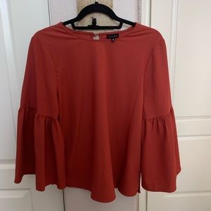 Who What Wear Bell Sleeve Top